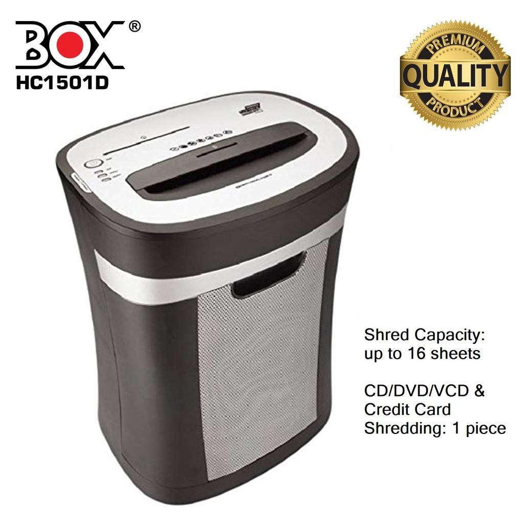 Shredder Box Label BOX Shredder HC1501D | Kuching Sincere